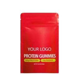 Private Label Vegan Whey Protein Gummies Supplements Gummy Sugar Free Vegan 20g Protein Gummies Supports Muscle Strength Growth
