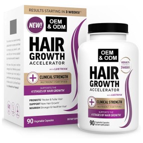 OEM ODM Hair Nail Skin Supplement Support New Hair Growth Capsules Hair Strength Capsules
