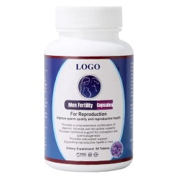 Private Label High-Dose Men Fertility Capsules Natural Organic Man Herbal MACA Ginseng Pills Male Fertility Tablets