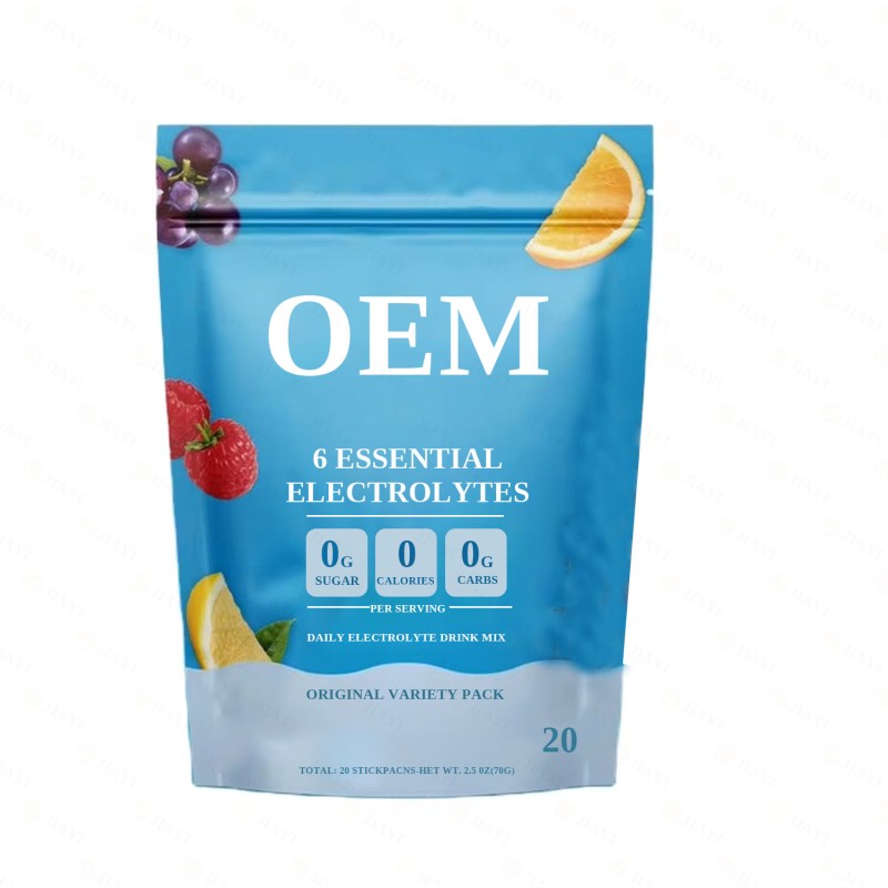 Private Label Vitamin Sport Nutrition Natural Hydration Electrolytes Powder Sachets Oem Private Label