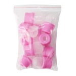 10个/袋固体塑料水晶指甲光治疗套件，用于手指去除艺术指甲去除