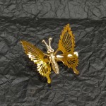 Women's Antique Hair Accessories Moving Butterfly Hairpin Tassel Internet Celebrity Top Clip Bangs Safe and Durable Hair Claw