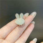 女人的迷你头发爪夹美丽的后头半发夹小刘海头饰的女孩新的发饰