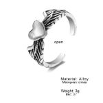 Retro Cast Ring New Arrival Stylish Punk Style Old Finger Joint Ring Fashionable Alloy Jewelry From Decorative Industry