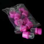 10个/袋固体塑料水晶指甲光治疗套件，用于手指去除艺术指甲去除
