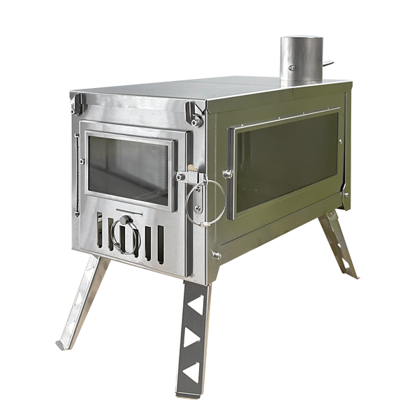 Stainless Steel Camping Stove Manufacturer - Portable Lightweight Secondary Combustion