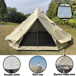 Yurt Tent Supplier - 4 Seasons Oxford Luxury Tent with Stove Jack