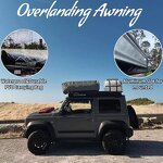 Car Roof Rack Awning Supplier - Side Tent for Camping Overlanding