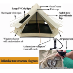 Inflatable Yurt Tent Manufacturer - Portable Waterproof Oxford Camping Tent