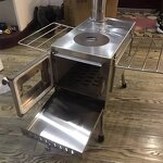 Stainless Steel Camping Stove Manufacturer - Portable Hot Tent Stove with Chimney