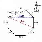 Tipi Hot Tent Supplier - 4M Portable Octagonal Pyramid with Stove Jack