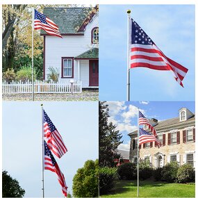 Flagpole Kit Manufacturer - Wholesale Customizable Telescopic Aluminum Pole