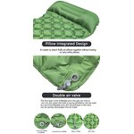 Air Mattress Manufacturer - Portable Single Size Sleeping Pad with Pillow
