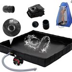 Camping Shower Mat Factory - Lightweight Foldable PVC Anti-Slip Base Mat