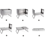 Portable Wood Stove Factory - Stainless Steel Folding Hot Tent Stove