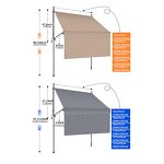 Retractable Patio Awning Manufacturer - Customizable Weather-Resistant Canopy