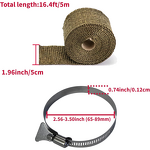 Tent Stove Pipe Wrap Supplier - Heat Resistant Basalt Fibers Insulation Tape