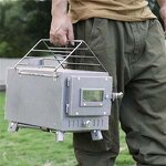 Stainless Steel Camping Stove Manufacturer - Portable Hot Tent Stove with Chimney