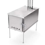 Ultralight Titanium Camp Stove Supplier - Collapsible with 2.5M Pipes