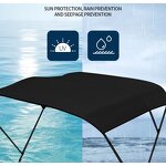 Marine Canopy Supplier - 600D Oxford UV-Resistant Waterproof Top Cover