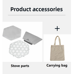 Portable BBQ Grill Factory - Foldable Square Stainless Steel Fire Pit