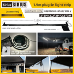 USB LED Camping Light Supplier - Waterproof Outdoor String Lights 1.4M/1.9M