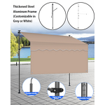 Retractable Patio Awning Manufacturer - Customizable Weather-Resistant Canopy