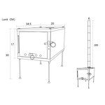 Ultralight Titanium Camp Stove Supplier - Collapsible with 2.5M Pipes