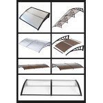 PC Sunlight Board Awning Supplier - Garden Patio UV Protection Canopy
