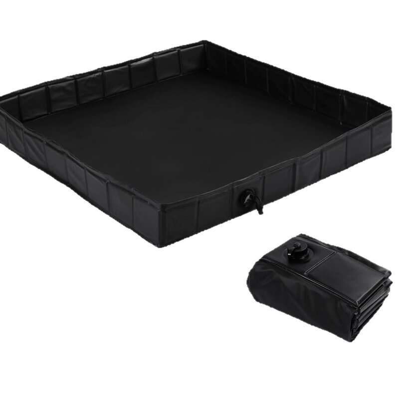 Camping Shower Mat Factory - Lightweight Foldable PVC Anti-Slip Base Mat