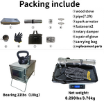 Stainless Steel Camping Stove Supplier - Portable Lightweight Hot Tent Stove