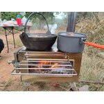 Stainless Steel Camping Stove Manufacturer - Portable Hot Tent Stove with Chimney