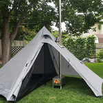 Titanium Wood Stove Manufacturer - Folding with Spark Arrestor for Hot Tent