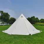 Tipi Hot Tent Supplier - 4M Portable Octagonal Pyramid with Stove Jack