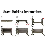 Titanium Tent Stove Supplier - 100% TA1 Lightweight Foldable with Chimney