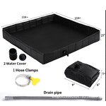 Camping Shower Mat Factory - Lightweight Foldable PVC Anti-Slip Base Mat