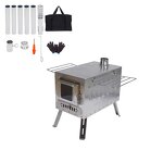 Large Camping Stove Factory - Stainless Steel Foldable Hot Tent Stove