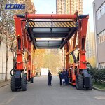 Container Straddle Carrier Supplier - LTMG 35-80 Ton Rubber Tyre