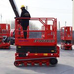 Crawler Scissor Lift Supplier - Electric/Diesel Tracked Man Lift