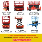 Scissor Lift Factory - Electric Rough Terrain Tracked Work Platform