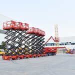 Aerial Work Lift Manufacturer - Wheeled Mobile Hydraulic Scissor Lift