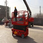 Mini Scissor Lift Factory - Heavy Duty Four Wheels Self Propelled