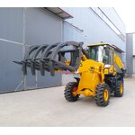 Small Tractor Backhoe Loader Manufacturer - Mini Wheel Electrical Retro Excavator