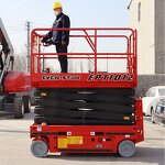 Aerial Work Lift Manufacturer - Wheeled Mobile Hydraulic Scissor Lift