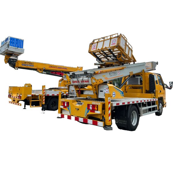 Cherry Picker Truck Factory - Hydraulic Aerial Cage Overhead Working Truck