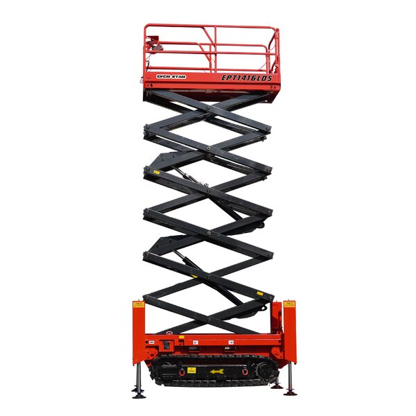 Crawler Scissor Lift Supplier - Electric/Diesel Tracked Man Lift