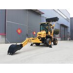 Backhoe Loaders Factory - 2.5 TON FRONT BACKHOE LOADER WHEEL MODEL