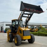 Backhoe Loader Manufacturer - CE EPA Engine 4X4 Wheel Front End Backhoe