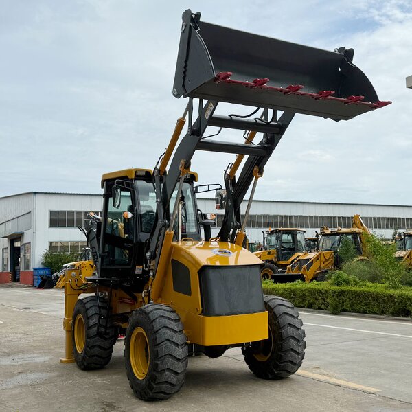 Backhoe Loader Manufacturer - CE EPA Engine 4X4 Wheel Front End Backhoe