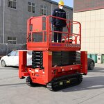 Crawler Scissor Lift Supplier - Electric/Diesel Tracked Man Lift